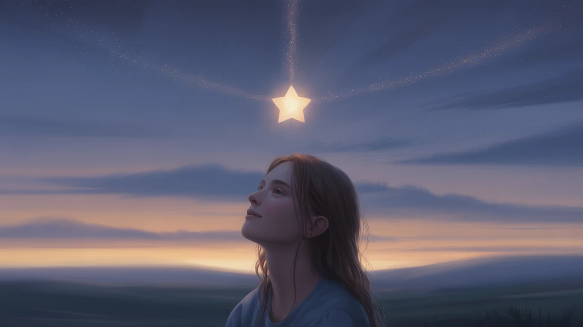 Person celebrating small achievements and daily progress